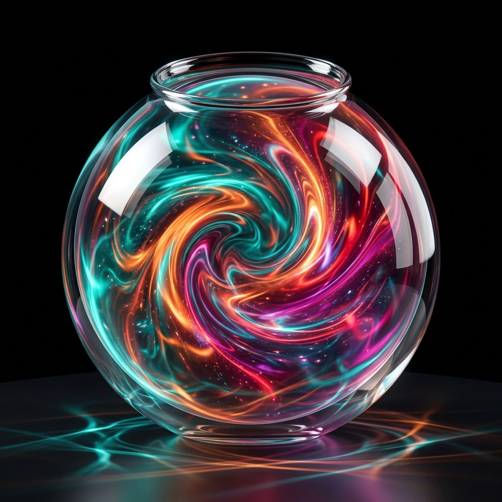 Liquid Glass Orb